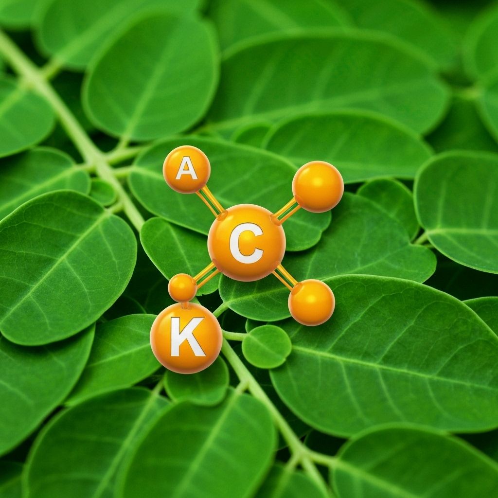 Green nucleus - moringa vitamins and minerals