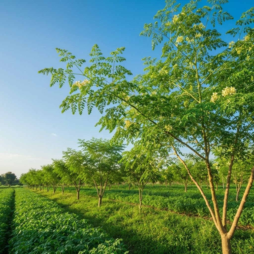 Sustainable moringa farming